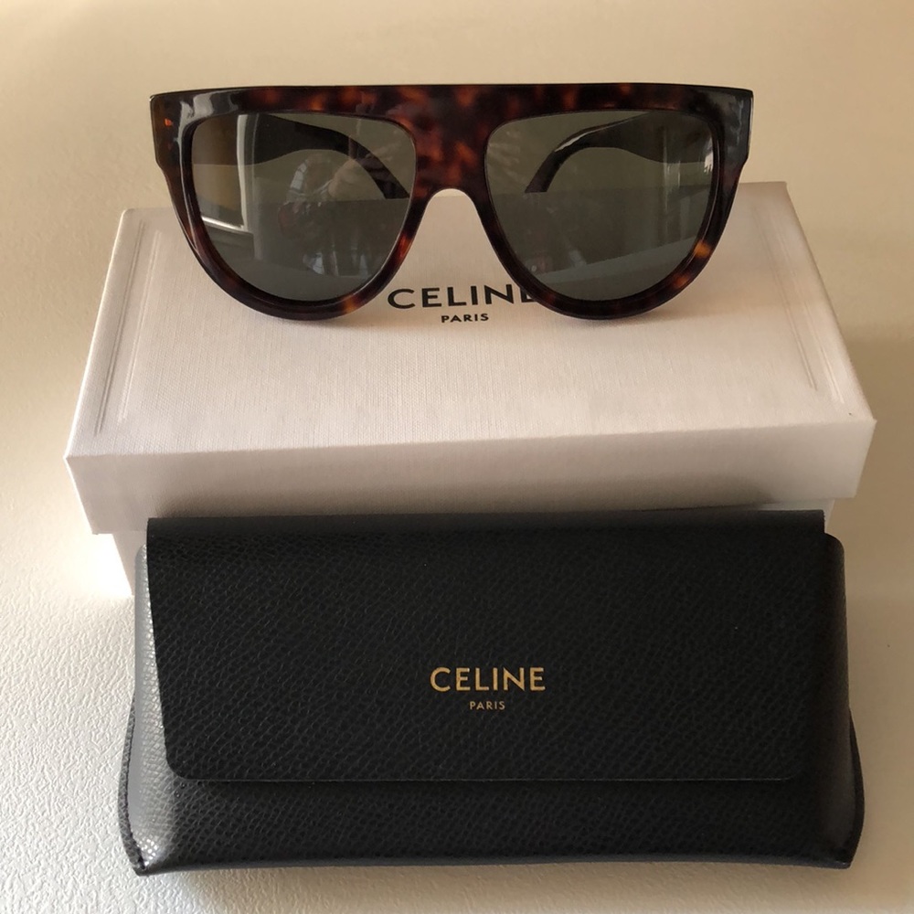 Celine Sunglasses Tortoise Shell Color